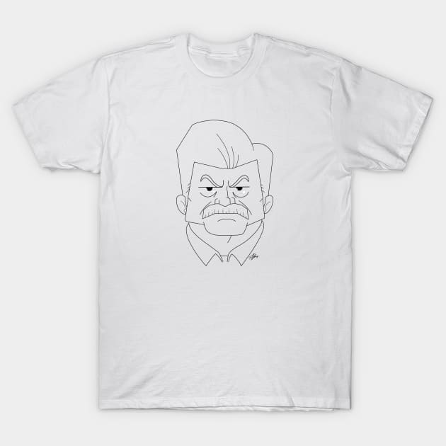 Ron Swanson T-Shirt by Tuckerjoneson13